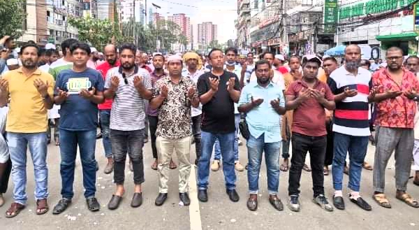 ছাত্রদল সভাপতি নুর আলমের জানাজায় না:গঞ্জ মহানগর যুবদলের অংশগ্রহণ