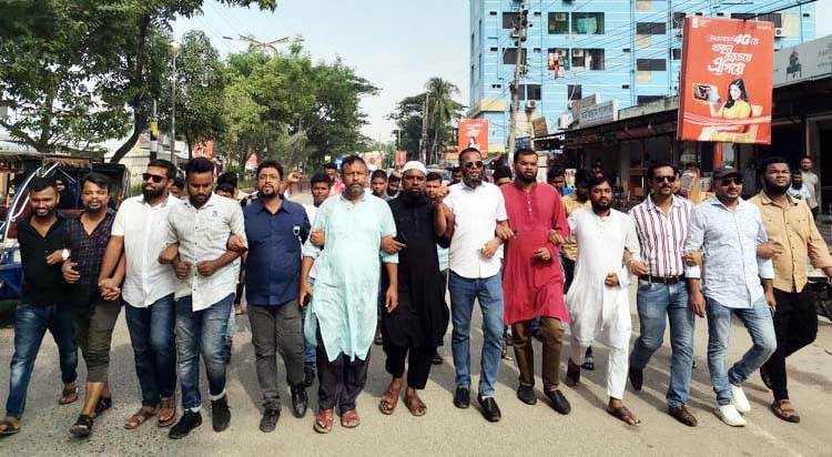 মহানগর বিএনপির সমাবেশে সিদ্ধিরগঞ্জ থানা যুবদলের শোডাউন