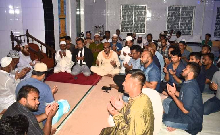 বিএনপি নেতা আজাদের পিতার মৃত্যুবার্ষিকীতে রাজিবের দোয়া