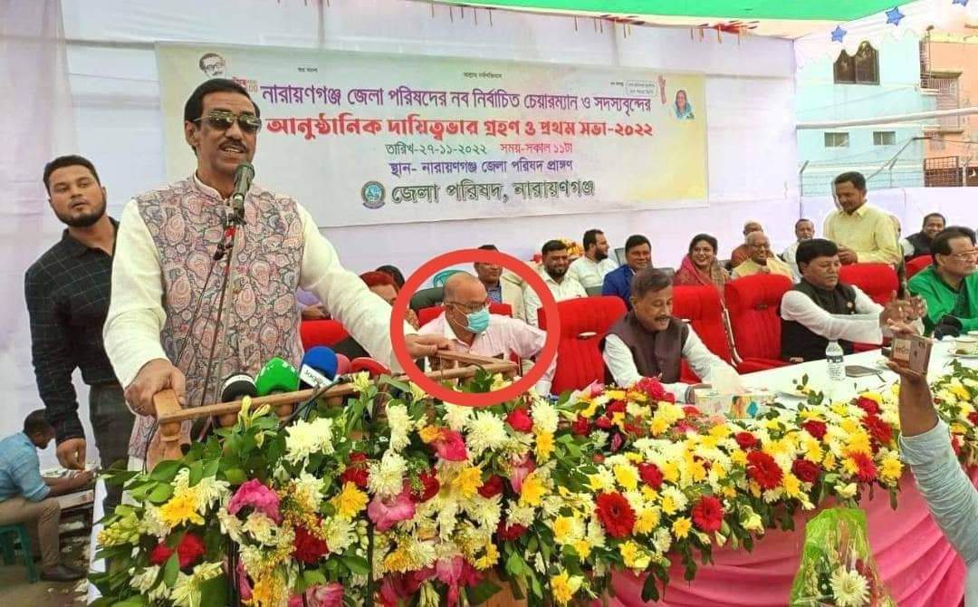 আজাদ বিশ্বাসের সামনেই তারেক রহমানকে ধুয়ে দিলেন শামীম ওসমান