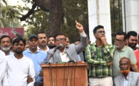 আওয়ামী দুঃশাসনের বিরুদ্ধে দেশের মানুষ জেগে উঠেছে : সাখাওয়াত