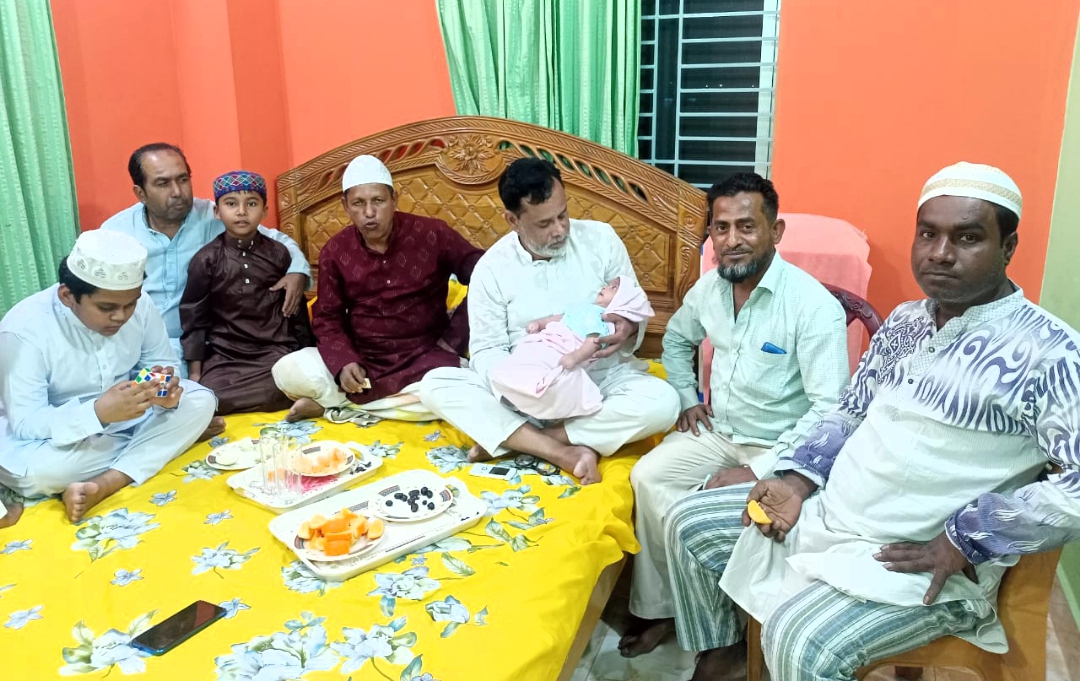 কারাবন্দি সহিদুলের পরিবারের পাশে মহানগর যুবদল