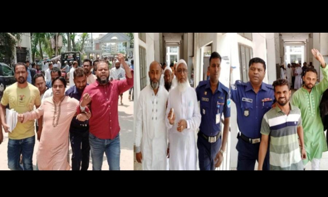 রাজনৈতিক মামলায় স্বপন সালুসহ পাঁচ বিএনপি নেতা কারাগারে