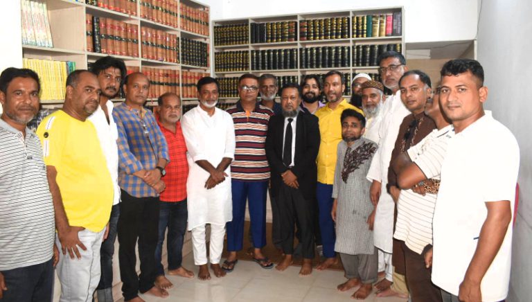 মহানগর বিএনপির সাথে নবনির্বাচিত সদর থানা বিএনপির সৌজন্য সাক্ষাত