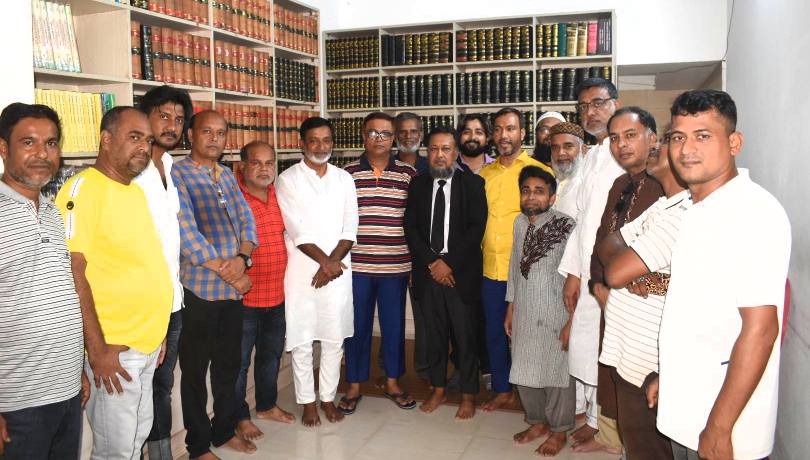 মহানগর বিএনপির সাথে নবনির্বাচিত সদর থানা বিএনপির সৌজন্য সাক্ষাত