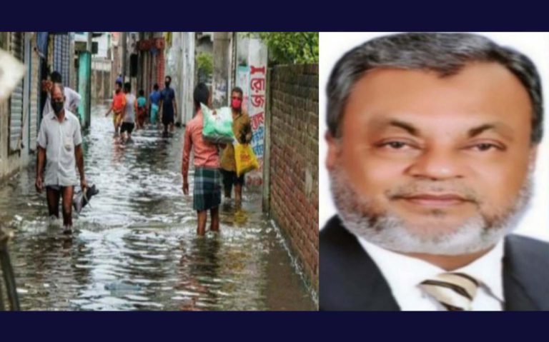 জলাবদ্ধতা নিরসনে আন্দোলনে নামার হুঁশিয়ারি গিয়াসউদ্দিনের