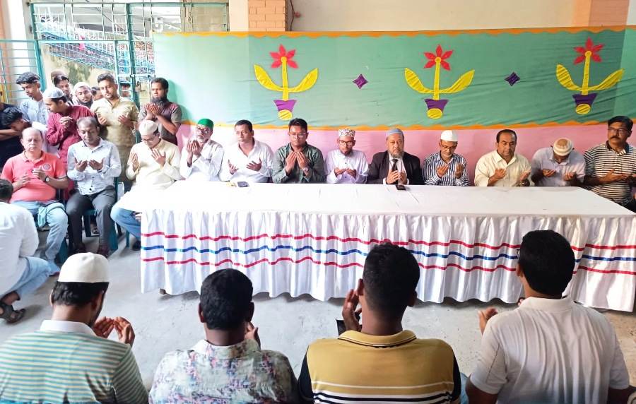 ভিপি রাজিবের পিতার মৃত্যুবার্ষিকীতে দোয়া