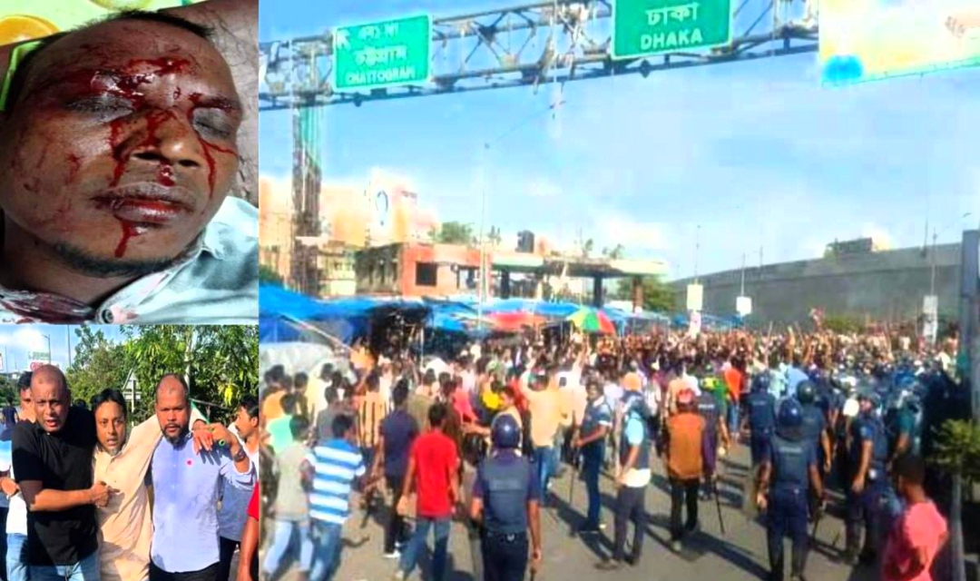 বিএনপি-পুলিশ সংঘর্ষে রণক্ষেত্র কাঁচপুর, আহত শতাধিক 