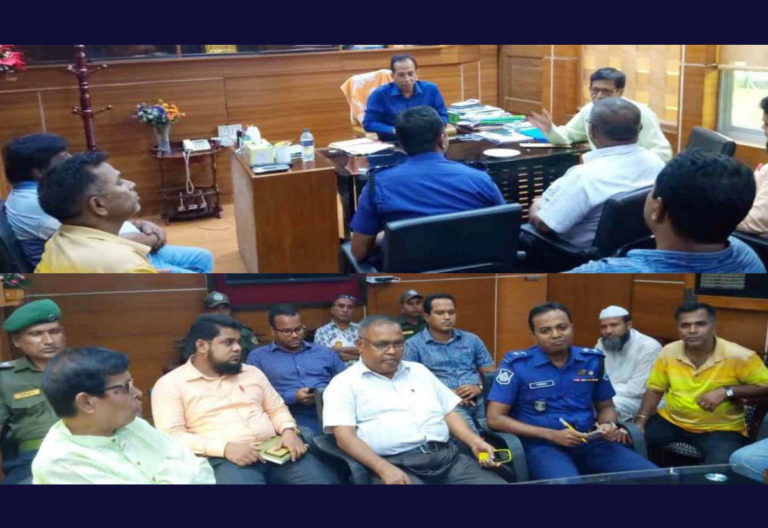 বিজয়া দশমীর সুষ্ঠ আয়োজনে বিআইডব্লিউটিএ-পূজা পরিষদ বৈঠক