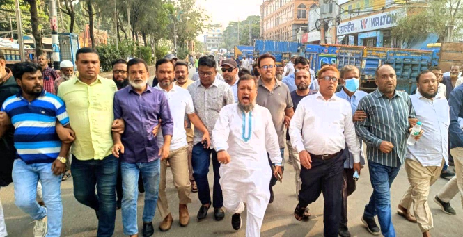 না:গঞ্জে বিএনপির মান রাখছেন সাখাওয়াত-টিপু