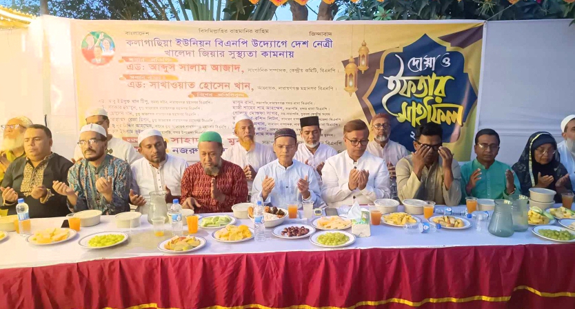 কলাগাছিয়া ইউনিয়ন বিএনপির ইফতার মাহফিল অনুষ্ঠিত