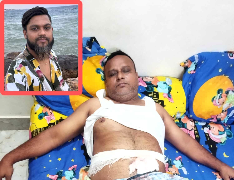 দেওভোগে কোরবানির চামড়া না দেওয়ায় ব্যবসায়ীকে ছুরিকাঘাত