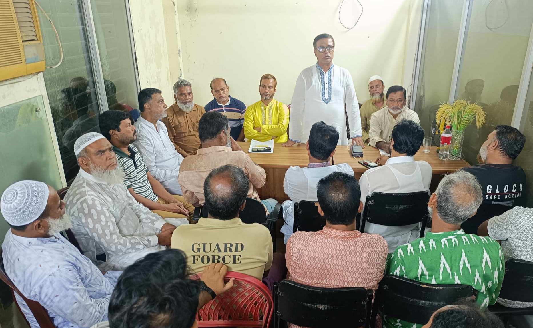 নারায়ণগঞ্জ সদর থানা বিএনপির প্রস্তুতিমূলক সভা