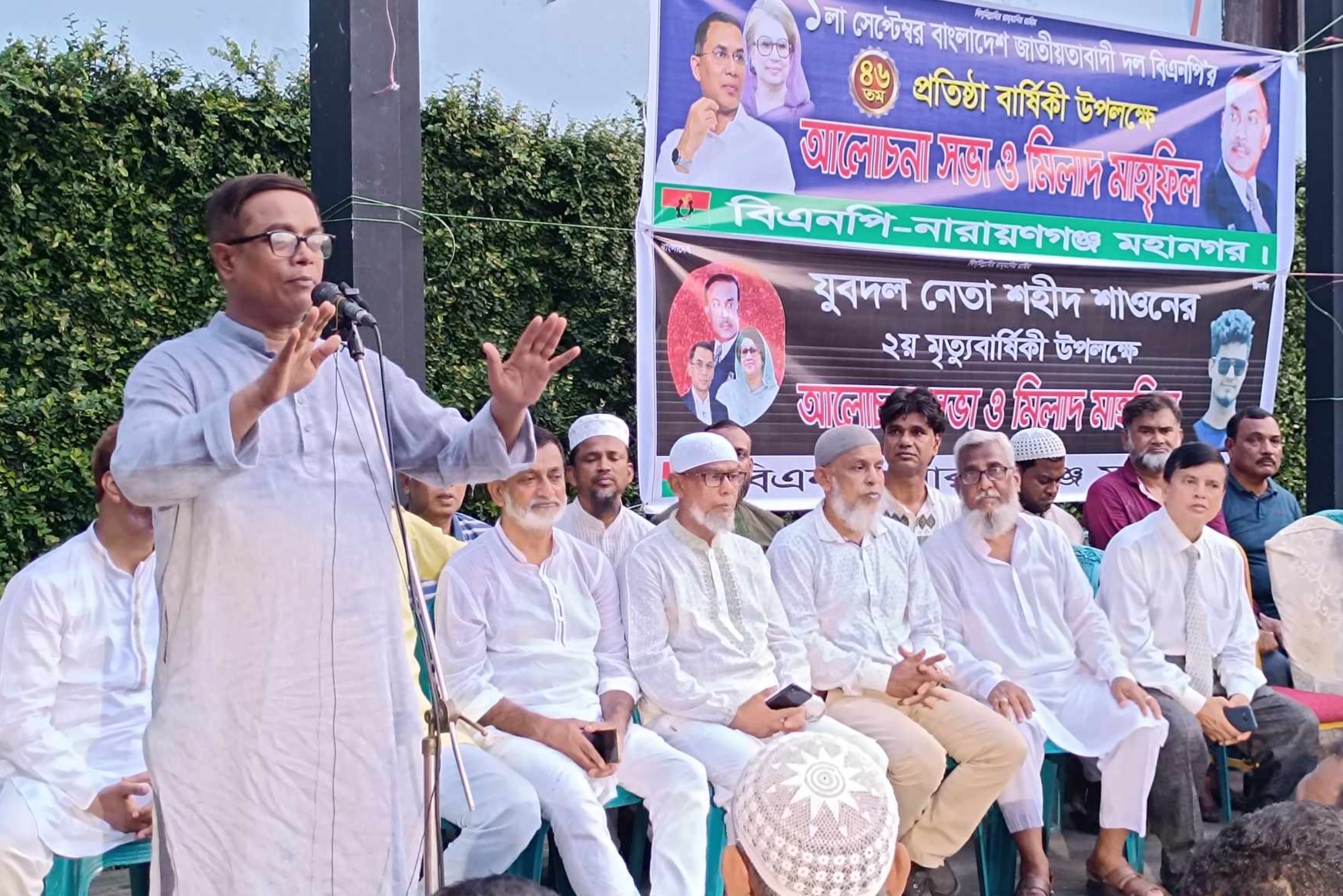 যেখানে আওয়ামী লীগের ব্যর্থতা সেখানেই জিয়াউর রহমানের সফলতা: সাখাওয়াত