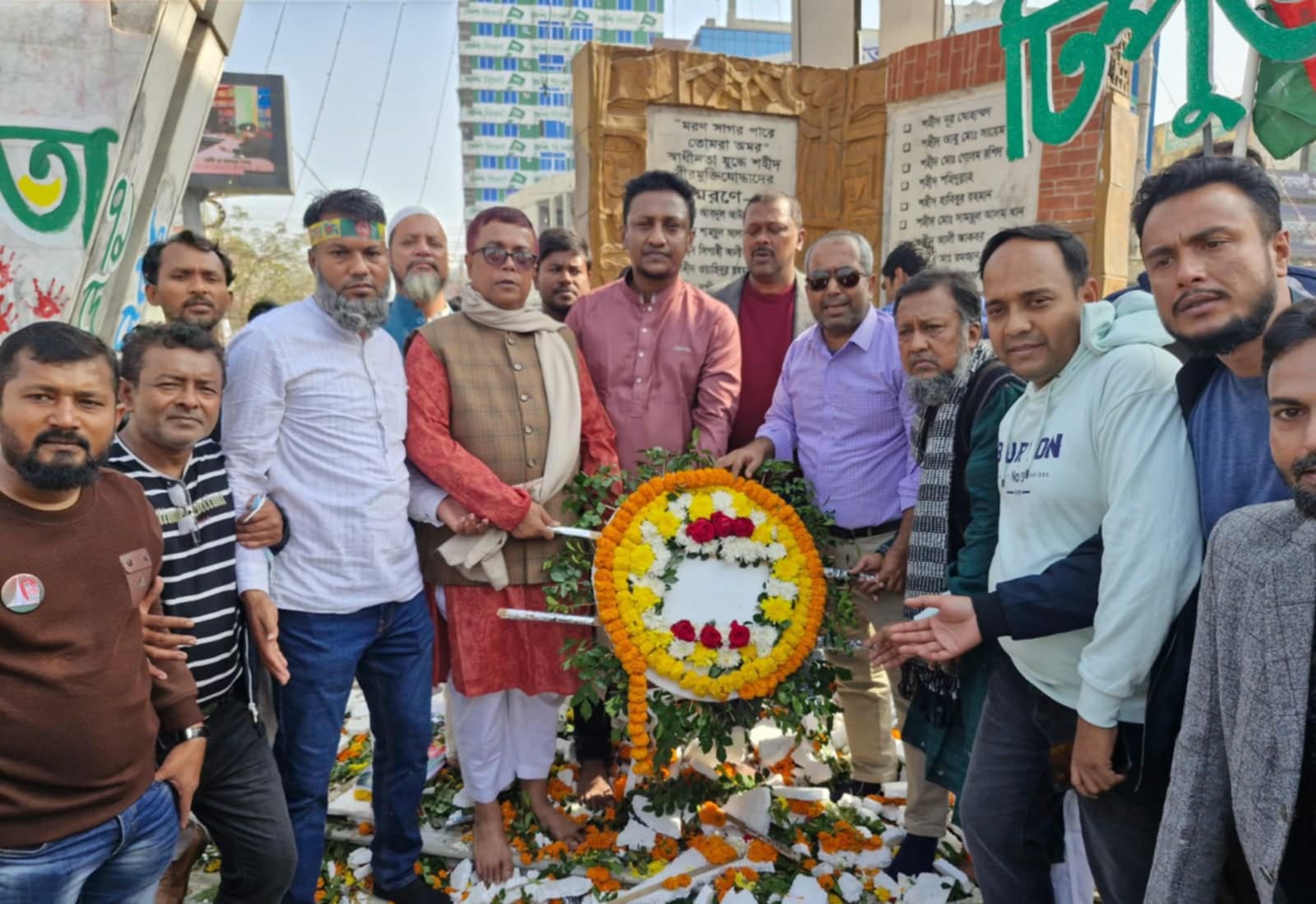 মহান বিজয় দিবসে মহানগর যুবদলের বিজয় র‍্যালি ও শ্রদ্ধা