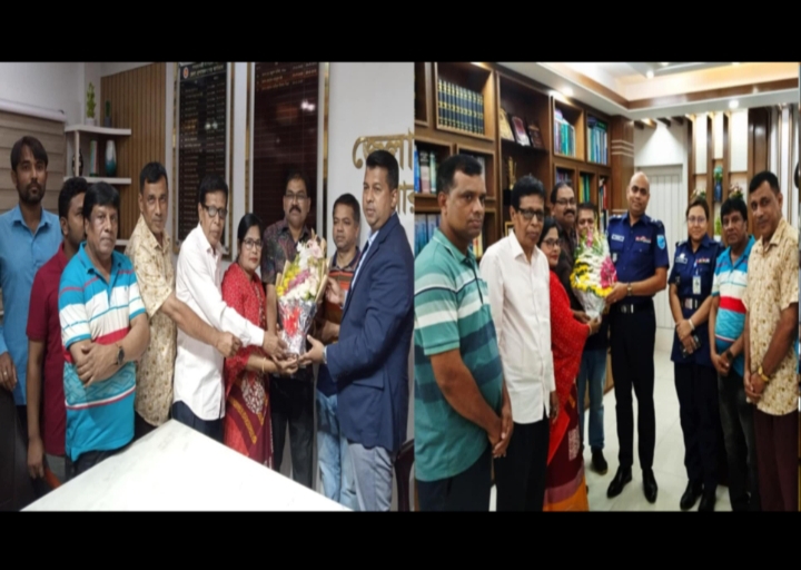 ডিসি-এসপিকে লাঙ্গলবন্দ স্নান উদযাপন পরিষদের কৃতজ্ঞতা