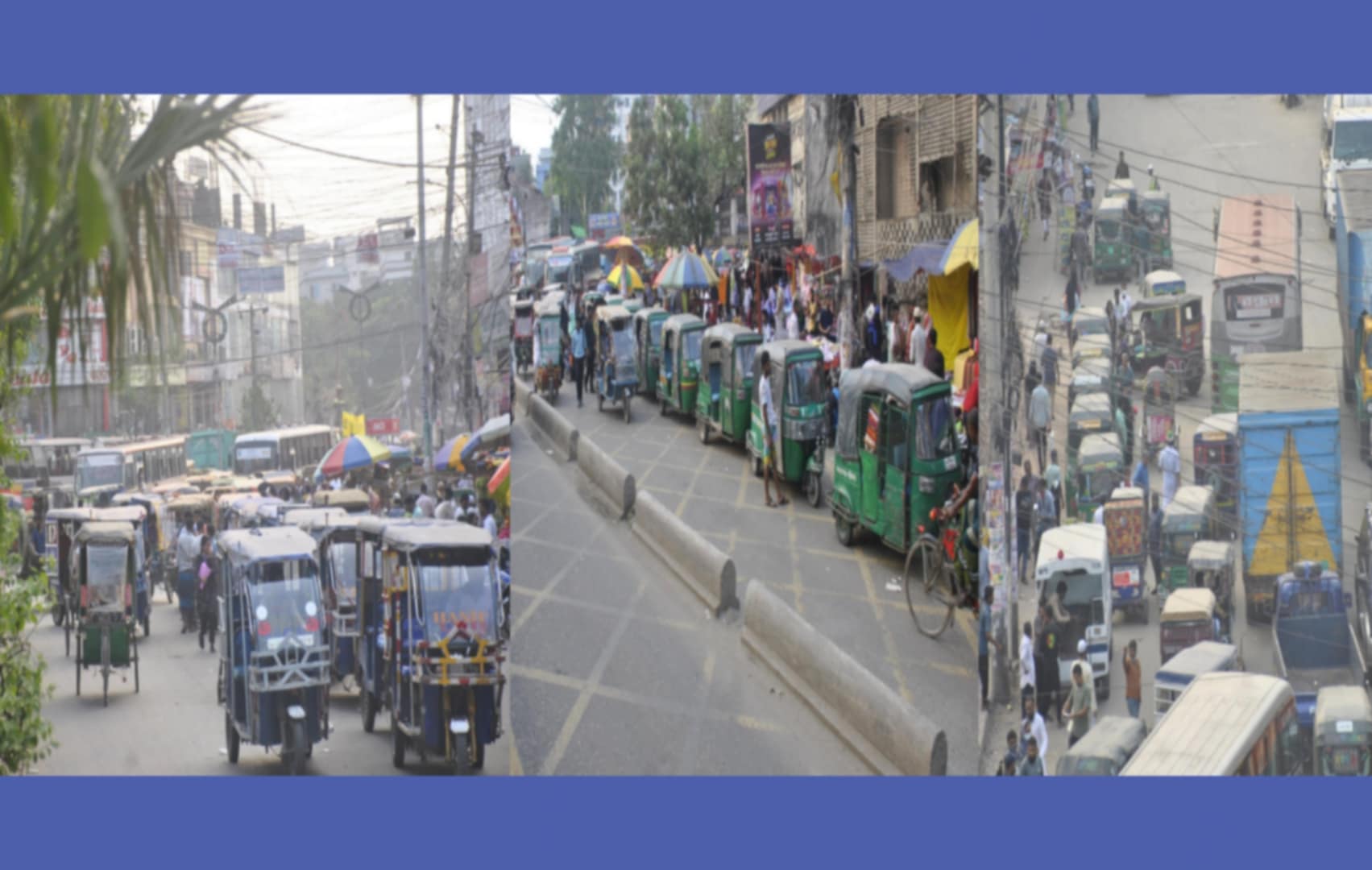 চাষাঢ়ার ৩টি অবৈধ ষ্ট্যান্ড অপসারনে প্রশাসনের অনীহা