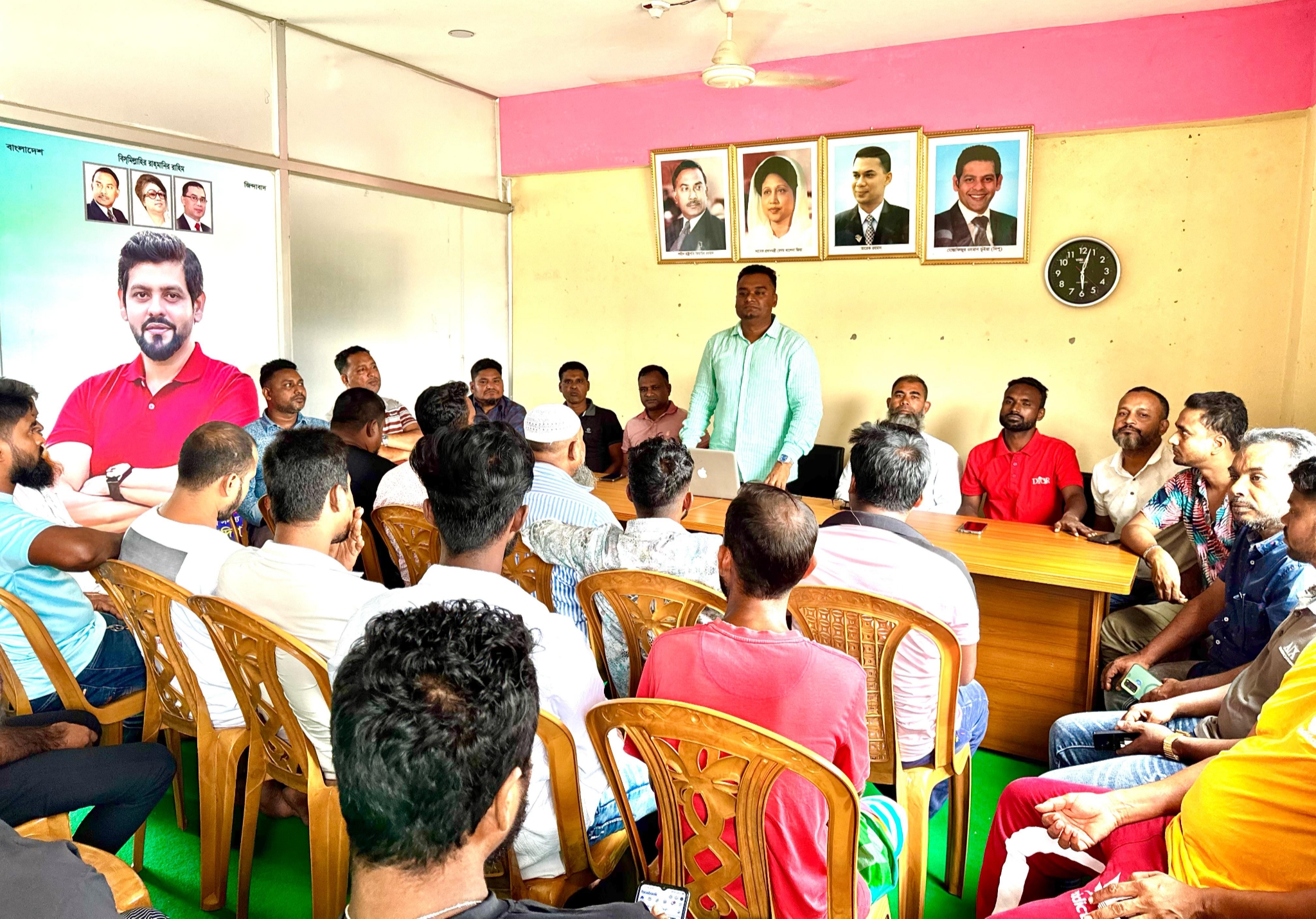 রূপগঞ্জে আরিফুজ্জামান ইমনের উদ্যোগে যুবদলের প্রস্তুতি সভা