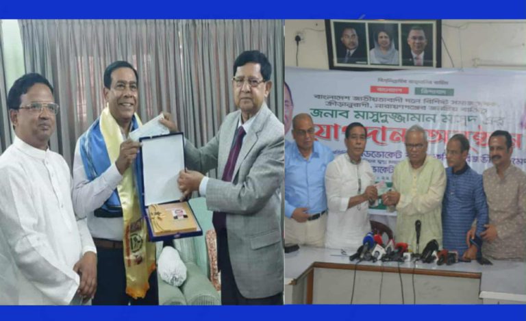 সুদিনের মধু খেতে বিএনপিতে মডেল মাসুদ, সমালোচনার ঝড়