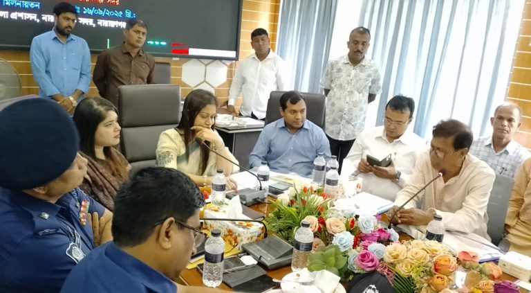 শারদীয় দুর্গোৎসব আয়োজনে সদর উপজেলায় প্রস্তুতি সভা