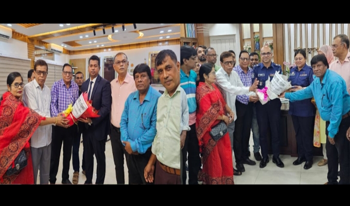 শারদীয় দুর্গোৎসবের সফল সমাপ্তিতে ডিসি-এসপিকে পূজা পরিষদের শুভেচ্ছা