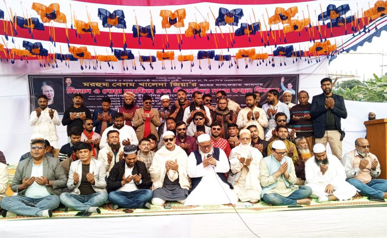 কাশীপুরে প্রচেষ্টা’র উদ্যোগে দোয়া ও শীতবস্ত্র বিতরণ