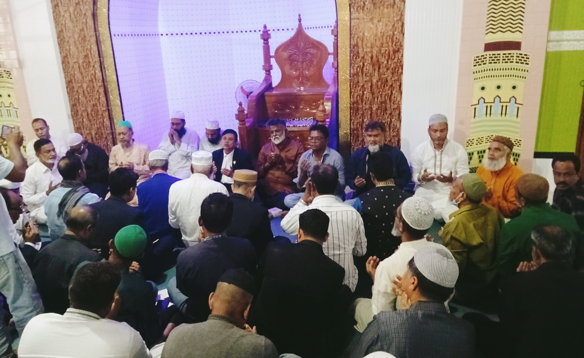 আনোয়ার প্রধানের পিতার মৃত্যুবার্ষিকীতে দোয়া