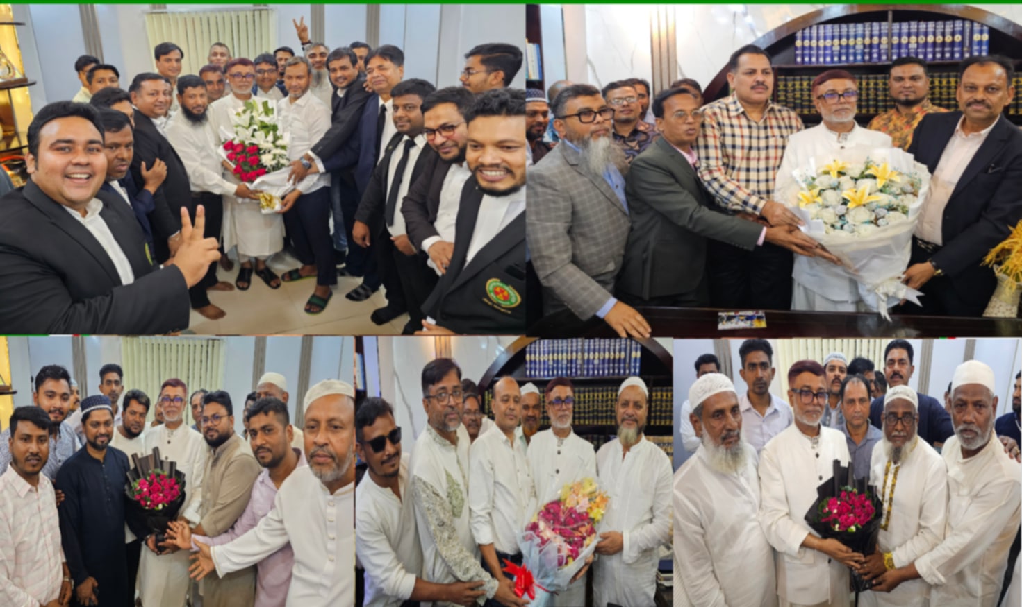 নেতাকর্মীদের ভালোবাসায় সিক্ত নাসিকের নবনিযুক্ত প্রশাসক সাখাওয়াত